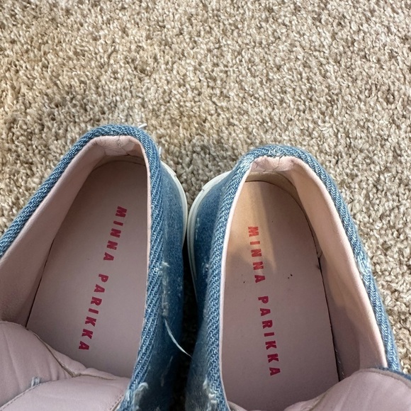 Minna Parikka denim bunny sneakers size 37 - Picture 11 of 12